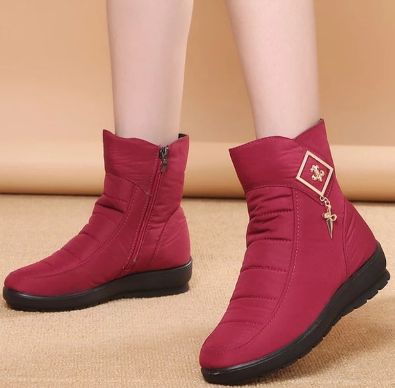 Lady warm boot for winter