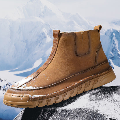 Slip-on High-top Casual Martin Boots