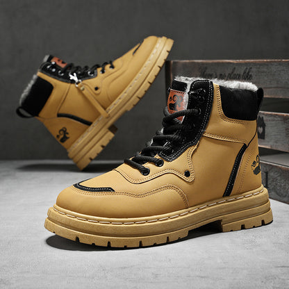 Men's Fashion British Style High-top Martin Boots