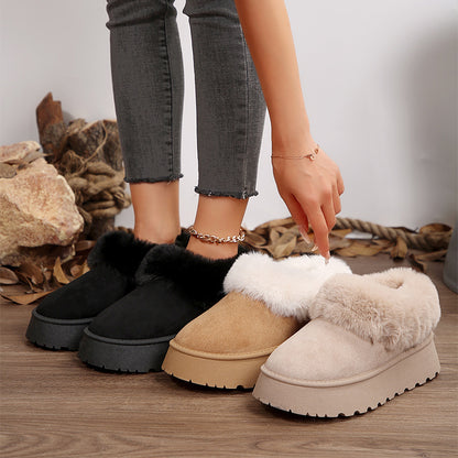 Women's Winter Indoor And Outdoor Home Cotton Boots