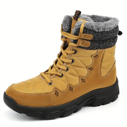 Men's Thick-soled Daily Outdoor Fleece-lined High-top Boots