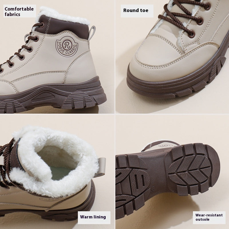 Winter Warm High Top Snow Boots